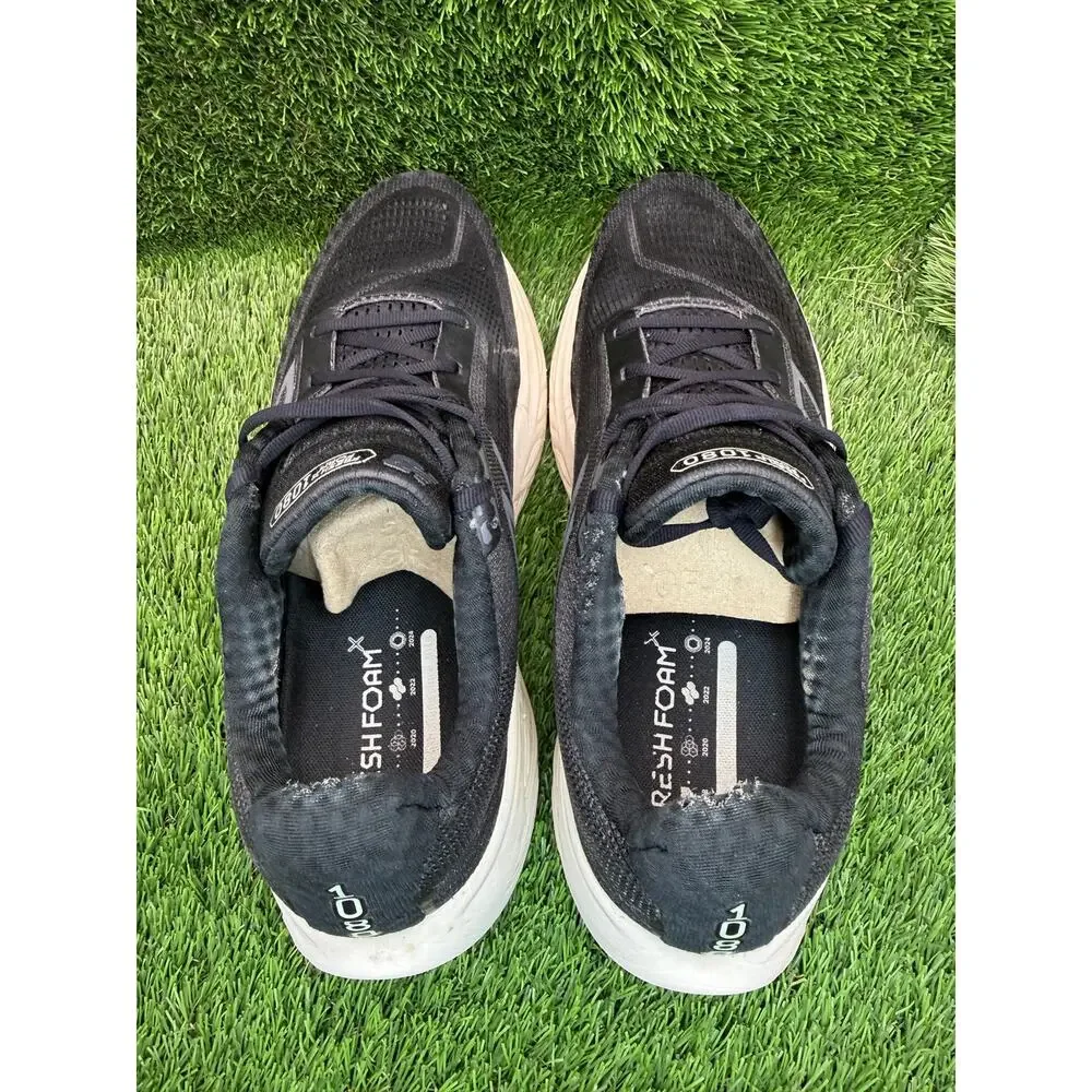 New Balance  Fresh Foam X 1080v14 M1080B14 Athletic Sneaker Men's 13 Black Mesh